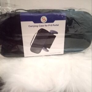 Black PlayStation 5 portal carrying case new for men or women or kids
